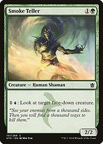 Matte Finish Khans of Tarkir Smoke Teller ( #151 )