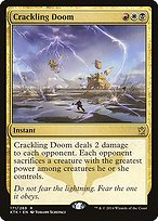 Matte Finish Khans of Tarkir Crackling Doom ( #171 )