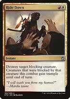 Matte Finish Khans of Tarkir Ride Down ( #194 )