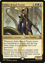 Matte Finish Khans of Tarkir Sidisi, Brood Tyrant ( #199 )