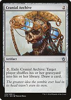 Matte Finish Khans of Tarkir Cranial Archive ( #218 )