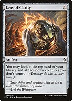 Matte Finish Khans of Tarkir Lens of Clarity ( #223 )