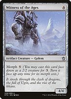 Matte Finish Khans of Tarkir Witness of the Ages ( #228 )
