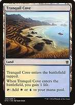 Matte Finish Khans of Tarkir Tranquil Cove ( #246 )