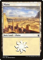 Matte Finish Khans of Tarkir Plains ( #252 )