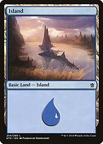 Matte Finish Khans of Tarkir Island ( #254 )