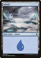 Matte Finish Khans of Tarkir Island ( #256 )