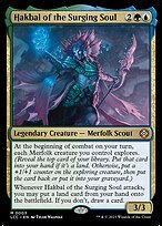 Glossy Finish The Lost Caverns of Ixalan Commander Hakbal of the Surging Soul ( #3 )