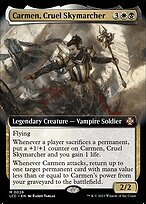 Glossy Finish The Lost Caverns of Ixalan Commander Carmen, Cruel Skymarcher ( #26 )