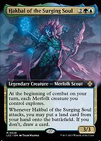 Glossy Finish The Lost Caverns of Ixalan Commander Hakbal of the Surging Soul ( #29 )