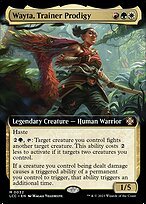 Glossy Finish The Lost Caverns of Ixalan Commander Wayta, Trainer Prodigy ( #32 )