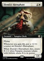 Glossy Finish The Lost Caverns of Ixalan Commander Elenda's Hierophant ( #39 )