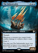 Glossy Finish The Lost Caverns of Ixalan Commander The Indomitable ( #43 )