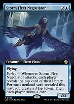 Glossy Finish The Lost Caverns of Ixalan Commander Storm Fleet Negotiator ( #46 )