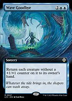 Glossy Finish The Lost Caverns of Ixalan Commander Wave Goodbye ( #47 )