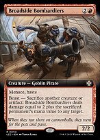 Glossy Finish The Lost Caverns of Ixalan Commander Broadside Bombardiers ( #54 )