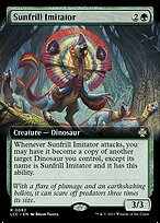 Glossy Finish The Lost Caverns of Ixalan Commander Sunfrill Imitator ( #62 )