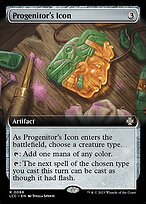 Glossy Finish The Lost Caverns of Ixalan Commander Progenitor's Icon ( #68 )