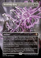 Glossy Finish The Lost Caverns of Ixalan Commander Wedding Ring ( #102 )