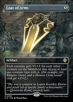 Glossy Finish The Lost Caverns of Ixalan Commander Coat of Arms ( #108 )