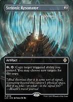 Glossy Finish The Lost Caverns of Ixalan Commander Strionic Resonator ( #116 )
