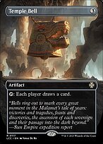 Glossy Finish The Lost Caverns of Ixalan Commander Temple Bell ( #117 )