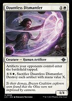 Matte Finish The Lost Caverns of Ixalan Dauntless Dismantler ( #8 )