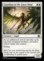 Matte Finish The Lost Caverns of Ixalan Guardian of the Great Door ( #16 )