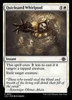 Matte Finish The Lost Caverns of Ixalan Quicksand Whirlpool ( #31 )