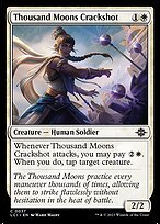 Matte Finish The Lost Caverns of Ixalan Thousand Moons Crackshot ( #37 )