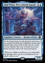Matte Finish The Lost Caverns of Ixalan Akal Pakal, First Among Equals ( #44 )