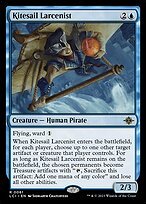 Matte Finish The Lost Caverns of Ixalan Kitesail Larcenist ( #61 )