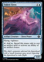 Matte Finish The Lost Caverns of Ixalan Oaken Siren ( #66 )
