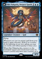 Matte Finish The Lost Caverns of Ixalan Ojer Pakpatiq, Deepest Epoch // Temple of Cyclical Time ( #67 )