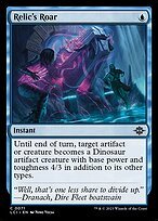 Matte Finish The Lost Caverns of Ixalan Relic's Roar ( #71 )