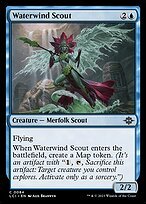 Matte Finish The Lost Caverns of Ixalan Waterwind Scout ( #84 )