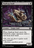 Matte Finish The Lost Caverns of Ixalan Skullcap Snail ( #119 )