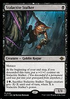 Matte Finish The Lost Caverns of Ixalan Stalactite Stalker ( #122 )