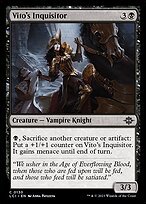 Matte Finish The Lost Caverns of Ixalan Vito's Inquisitor ( #130 )
