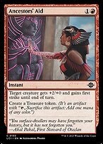 Matte Finish The Lost Caverns of Ixalan Ancestors' Aid ( #132 )