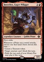Matte Finish The Lost Caverns of Ixalan Breeches, Eager Pillager ( #137 )