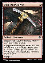 Matte Finish The Lost Caverns of Ixalan Diamond Pick-Axe ( #143 )