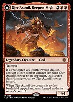Matte Finish The Lost Caverns of Ixalan Ojer Axonil, Deepest Might // Temple of Power ( #158 )