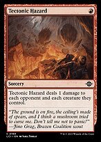 Matte Finish The Lost Caverns of Ixalan Tectonic Hazard ( #169 )
