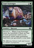 Matte Finish The Lost Caverns of Ixalan Coati Scavenger ( #179 )