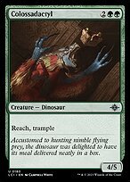 Matte Finish The Lost Caverns of Ixalan Colossadactyl ( #180 )