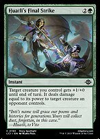 Matte Finish The Lost Caverns of Ixalan Huatli's Final Strike ( #190 )