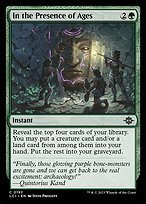 Matte Finish The Lost Caverns of Ixalan In the Presence of Ages ( #192 )