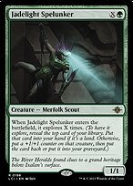 Matte Finish The Lost Caverns of Ixalan Jadelight Spelunker ( #196 )