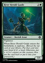 Matte Finish The Lost Caverns of Ixalan River Herald Guide ( #209 )